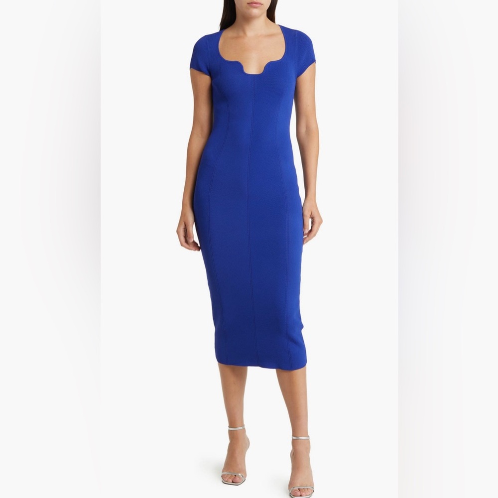 Ted Baker London Alixis ribbed sweater dress
